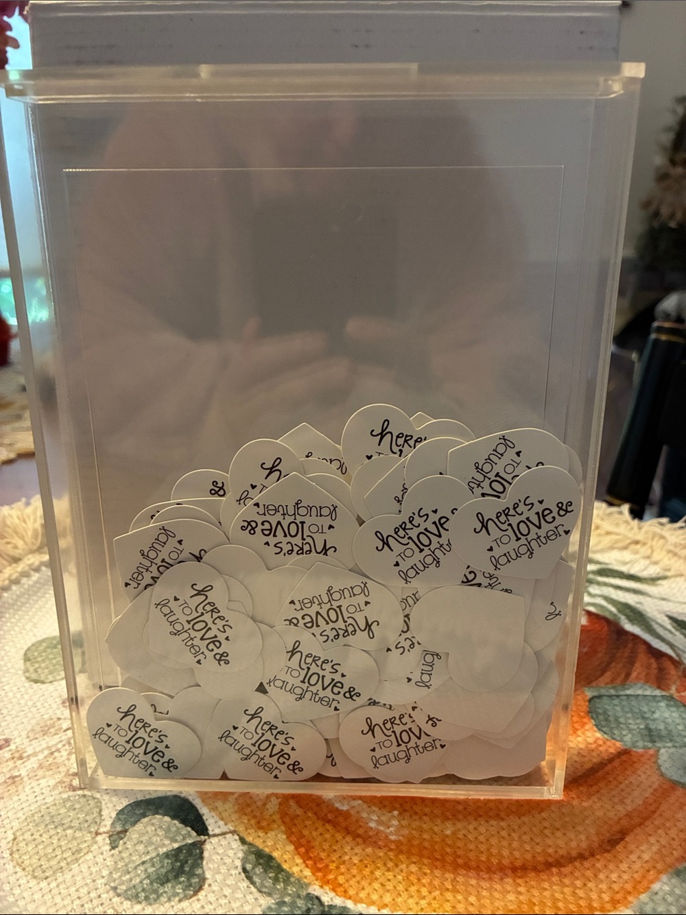 Wedding confetti